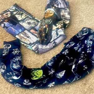 Pair of Star Wars lounge pants/pajama in size medium.